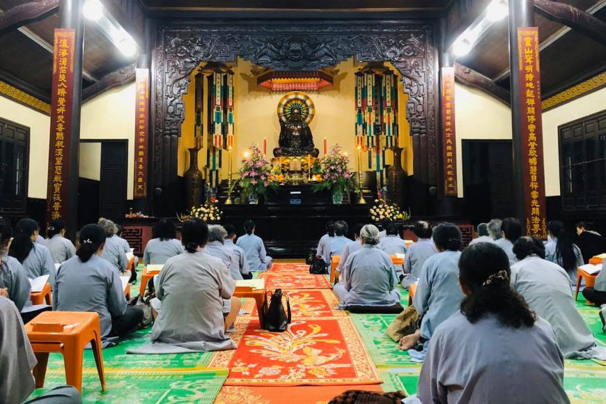 Hoạt động tâm linh. Ảnh: Sưu tầm 