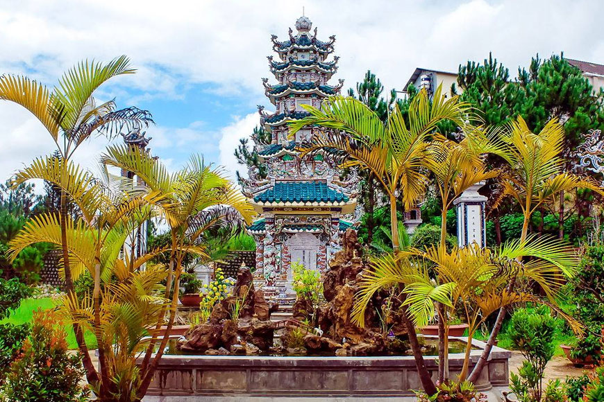 Chùa Linh Sơn. Ảnh: Sưu tầm 