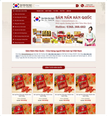 Sâm nấm Hàn Quốc​